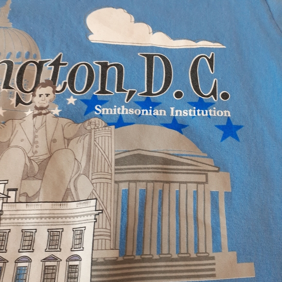 Smithsonian Institution Washington D.C. Youth Tee Shirt Youth Size Large - Picture 3 of 9